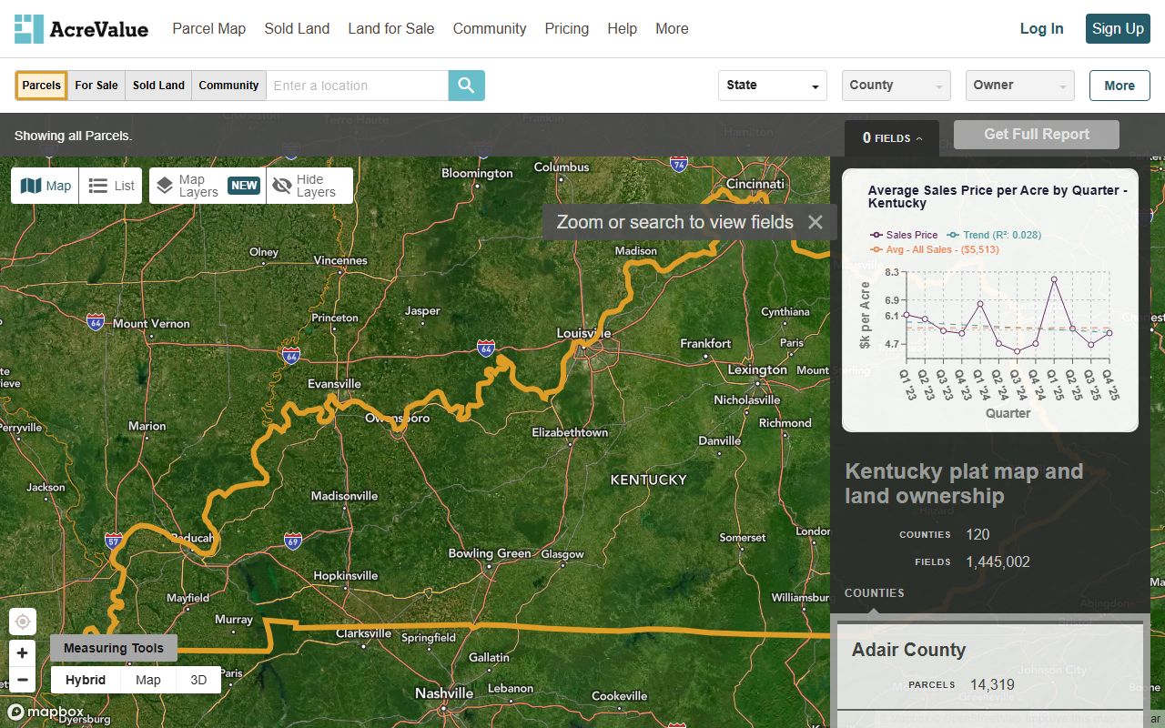 Lawrenceburg city website showing government services and department contact information