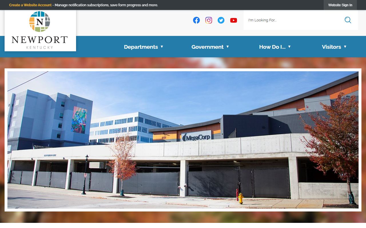 City of Newport Kentucky official website